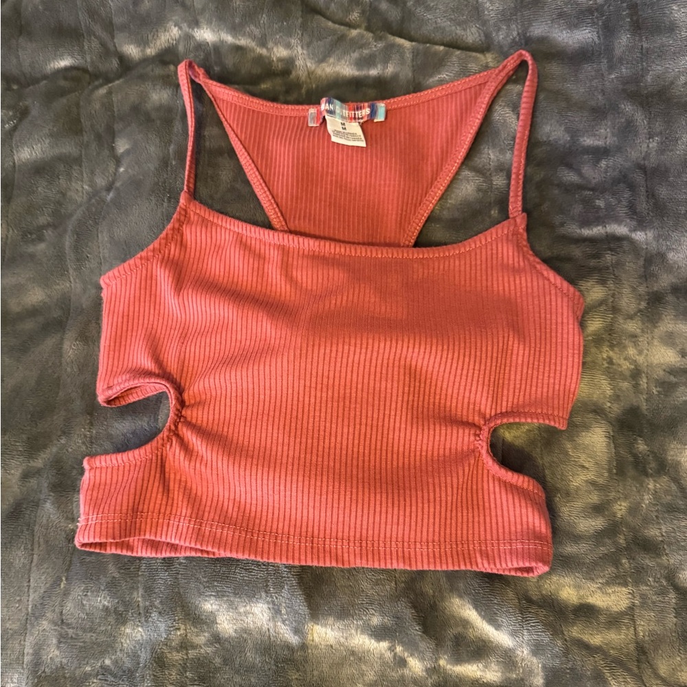 Urban Outfitters Cut-Out Tank Top